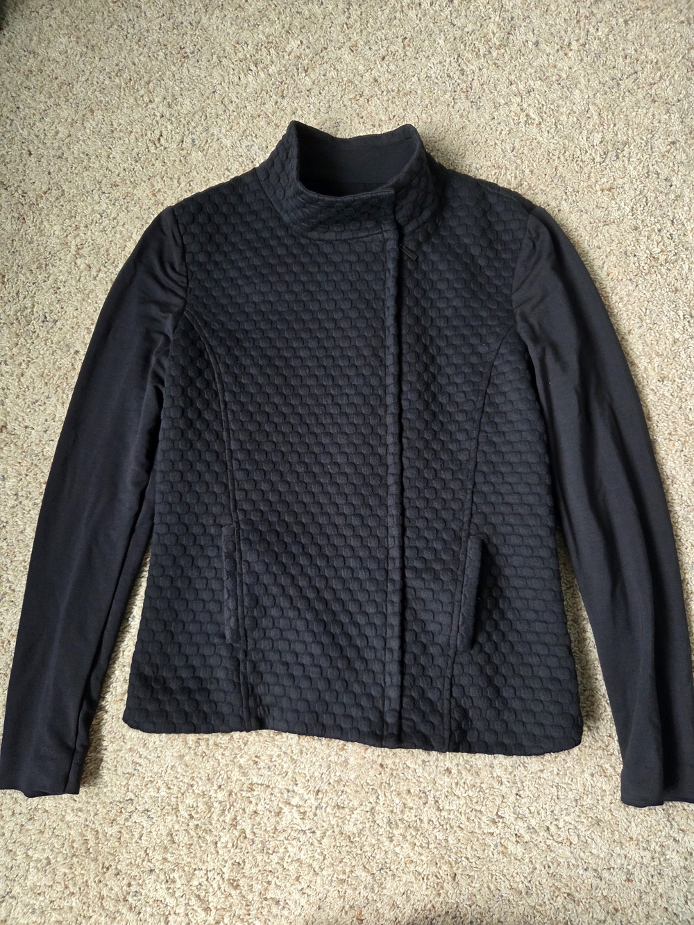 Tart Collections Black Quilted Jacket